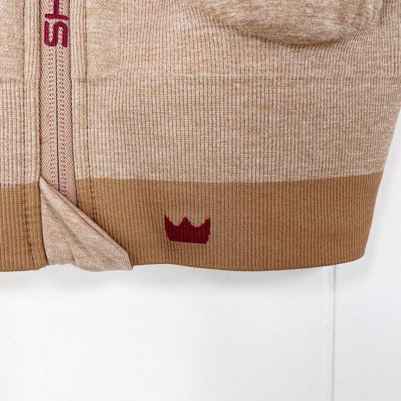 SHEFIT Low Impact Sports Bra Wire Free * no pads * Heathered Tan Size 2X (2LUXE) - Picture 4 of 14